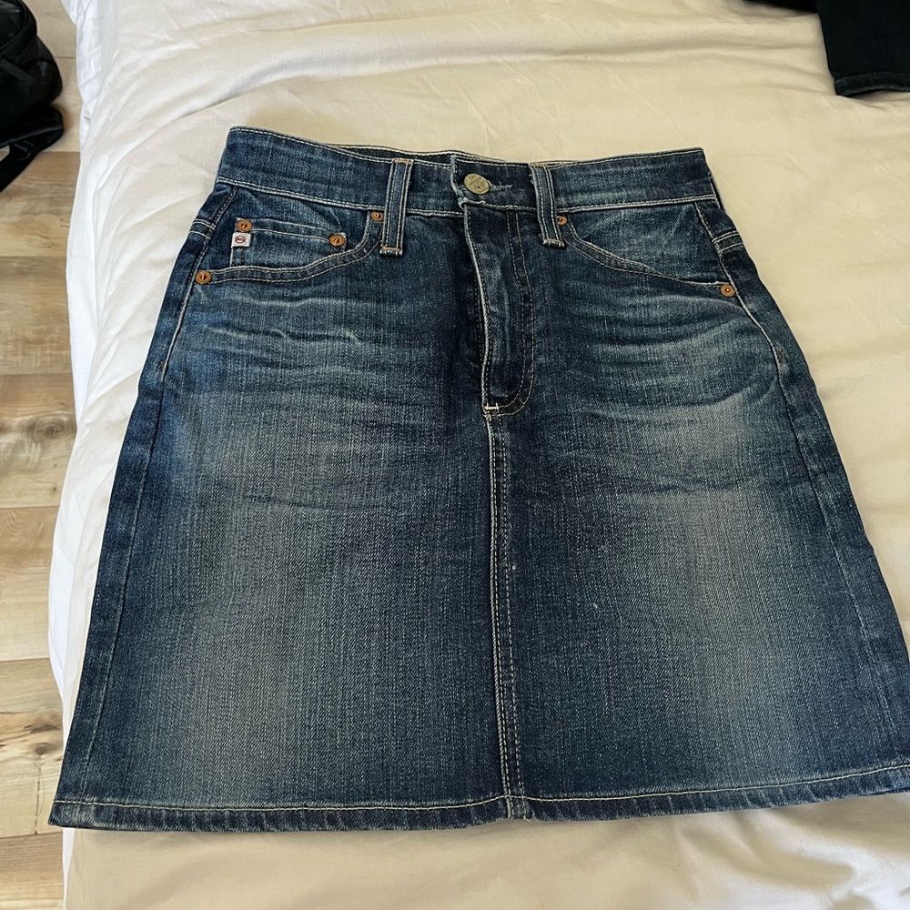 AG denim skirt. In excellent condition.